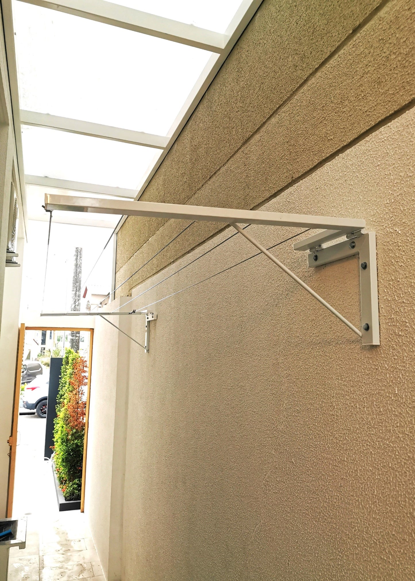 Tendedero Plegable Color Blanco