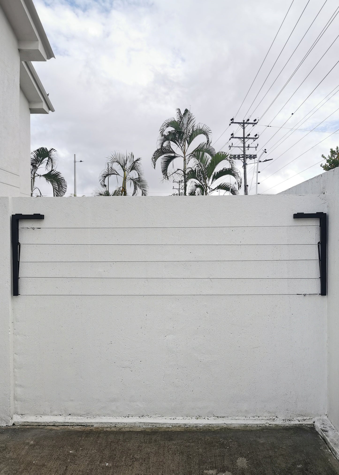 Tendedero montable para pared