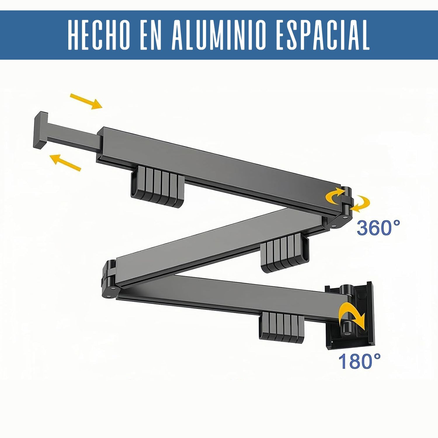 Colgador con toallero escondido.