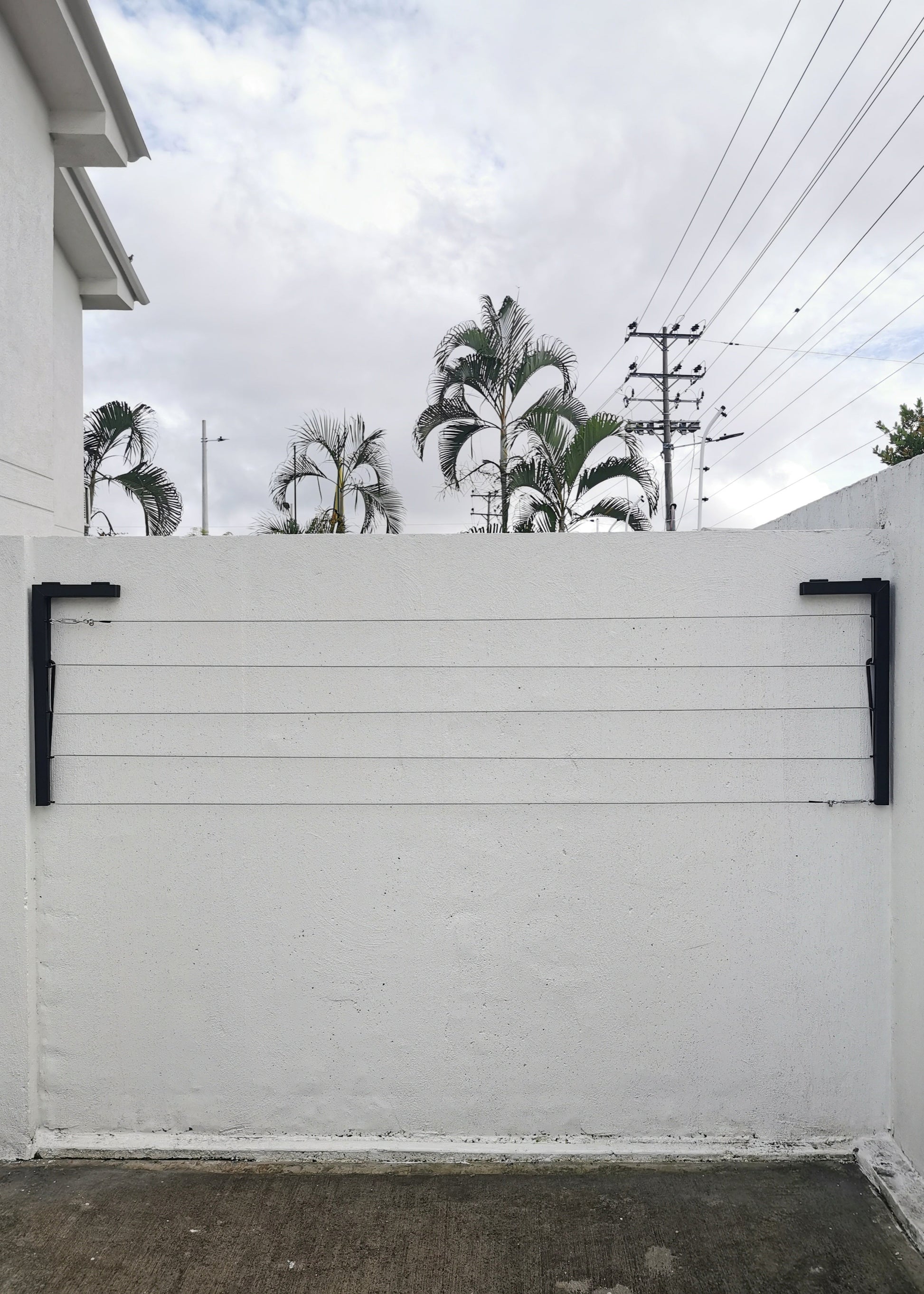 Tendedero montable para pared